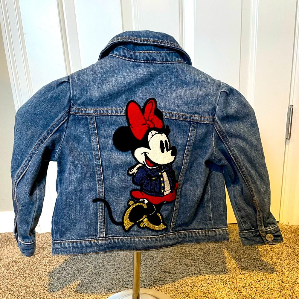 Cute Disney/Gap size 4 - denim jean jacket with Minnie on the back